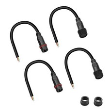 Waterproof 4 Pin Connector 4 Wire 20AWG Male Female Plug Pigtail 4 Pin 0.5mm
