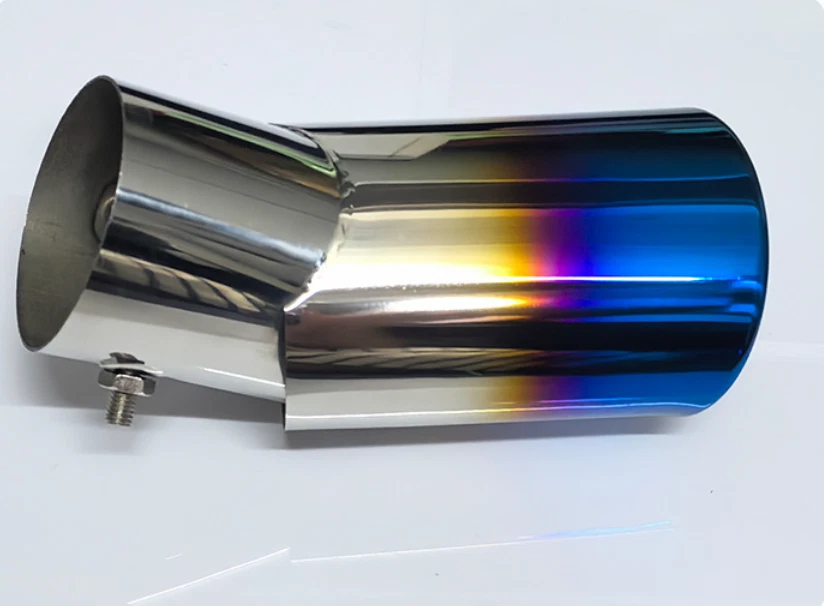 1X Punta de tubo de escape trasero azul para Honda CR-V CRV SS 2012-2015 Foto 2 de 4