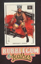 2023 Panini Impeccable WWE #62 Odyssey Jones Silver SN /49