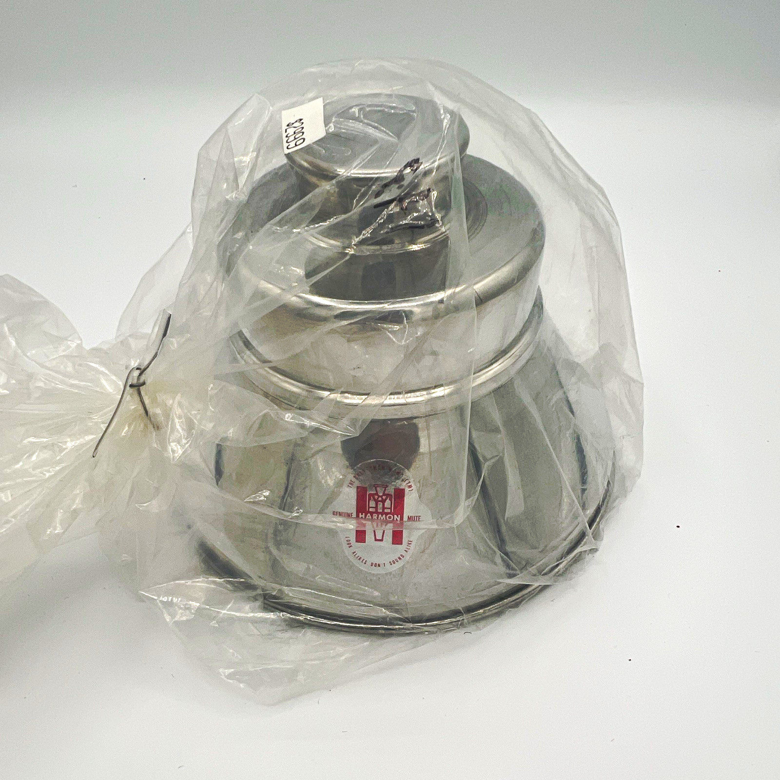 Genuine Harmon Silver Brass Instrument Mute