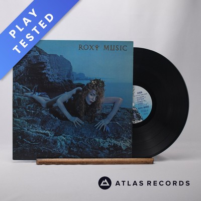 Roxy Music Sirene LP Album Vinyl Schallplatte 1975 ILPS 9344 Island Records - Sehr guter Zustand +/VG +