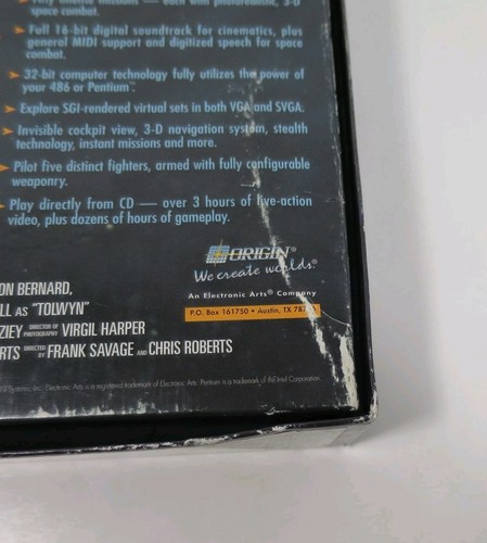 Wing Commander III: Heart of the Tiger PC (1994) Big Box Set Vtg Rare CIB Read! - Picture 18 of 24