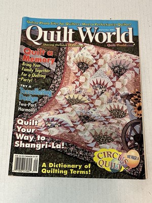 Quilt World Sharing the Love of Quilting September 2001