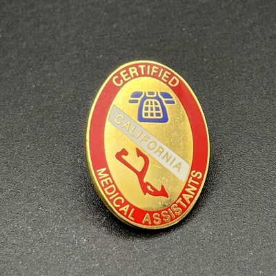 California Certified Medical Assistants Lapel Hat Pin