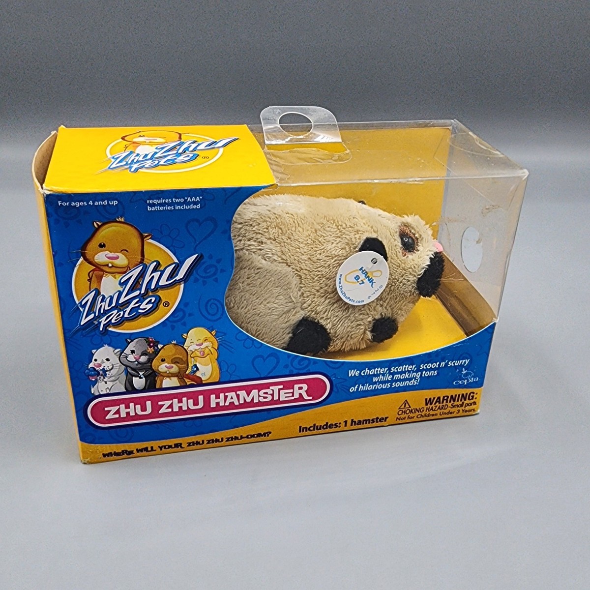 Zhu Zhu Pets Hamster HANK 8.7 / Brand New In Box / SEALED