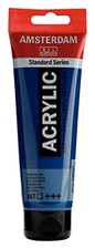 Amsterdam Acrylic Paint Green Blue 120 ml High Lightfast Durable Quick Drying