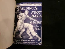 1904 Spalding football guide Walter Camp
