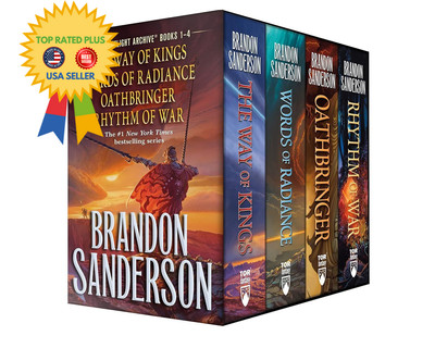 Stormlight Archives HC Box Set 1-4: The Way of Kings, Words Radiance,... 