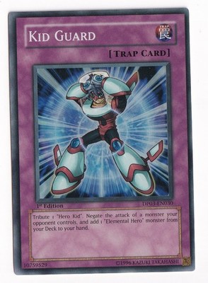 YuGiOh - Kid Guard - DP03-EN030 1st Edition - Super Rare Holo - NM