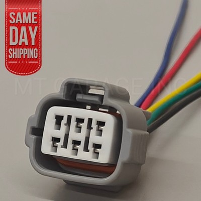 NEW 10-24 TOYOTA 4RUNNER DIFF LOCK ACTUATOR HARNESS CONNECTOR PLUG PIGTAIL 6-WAY