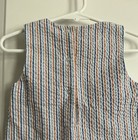 PETIT POMME-9M-Baby Boy Romper-Smock/Embroider Airplanes-Seersucker Stripe — photo 6