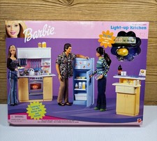 Vintage Barbie Playset Light up Kitchen 1999 - New Sealed In Box 67554-94