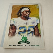2021 Panini Chronicles Grid Iron Kings Asante Samuel Jr. #GK38 GREEN RC