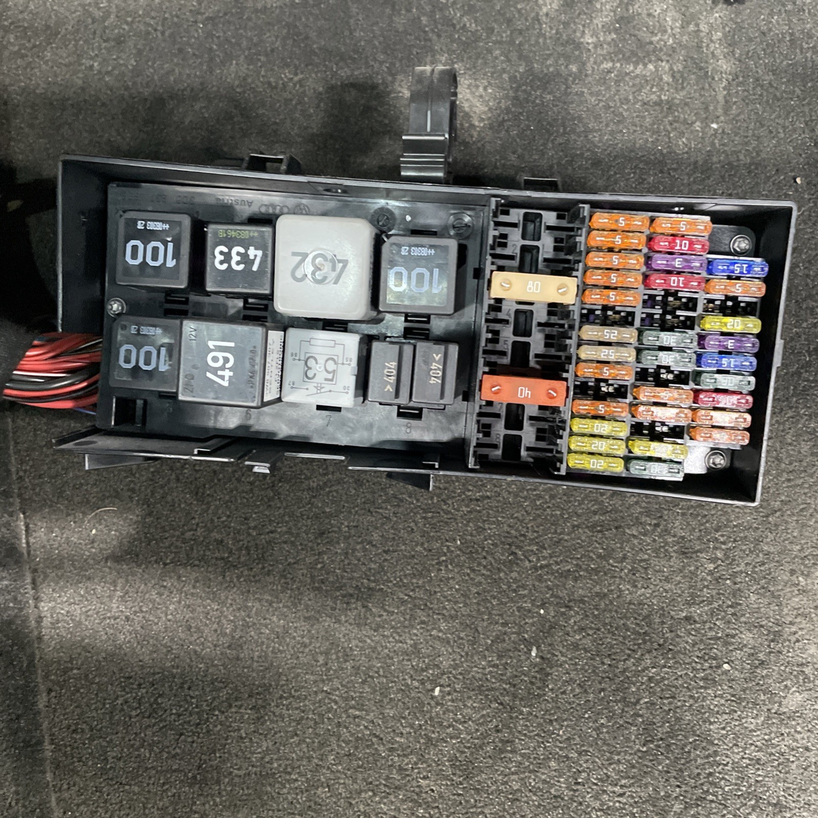 Rear Left Trunk Fusebox Fuse Box OEM 2009 Bentley Continental Flying Spur