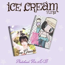 ITZY YUNA ICE CREAM 1st Mini Album CD-R Photo Book Poster 2 Card etc GIFT