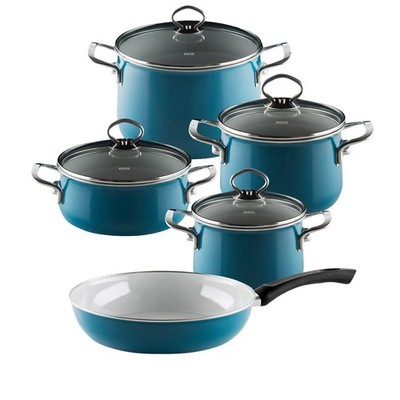 Riess Kochgeschirr Set 5-tlg. Emaille Nouvelle
