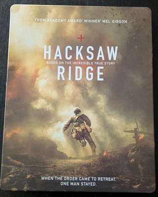 Hacksaw Ridge Steelbook Exclusive (Blu-ray + DVD + Digital) 