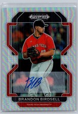 2022 Panini Prizm Draft Picks #PDP143 Brandon Birdsell Base Autographs Silver