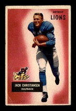 1955 Bowman #28 Jack Christiansen VG X2827281
