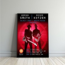 Adrian Smith Richie Kotzen Tour 2026 Poster Apr 19–26 2026