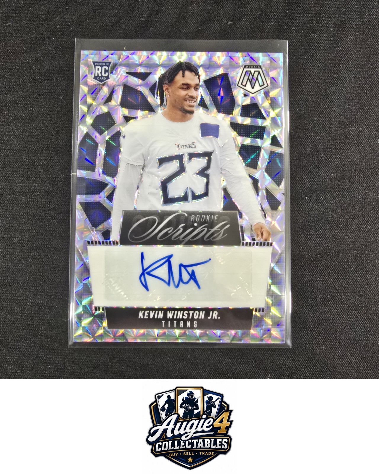 Kevin Winston Panini Mosaic Rookie Scripts #RSKWJ Base