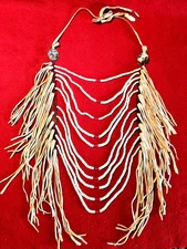 Vintage Crow Loop Necklace