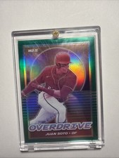 2021 Panini Chronicles - Overdrive Juan Soto #13 Green /75