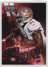 2014 Score Destination Endzone Frank Gore #DE6 g9z