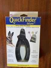 QUICKFINDER DELUXE SAFETY SENSOR HARD NAIL CLIPPERS MIRACLE CARE LARGE BREED DOG