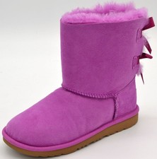 UGG - Kids Bailey Bow Ii Boots Purple Ruby 1017394K-PRBY Authentic New