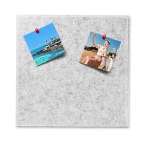 Grey Felt Bulletin Board Cork Board Alternative 11.8 Inch Square - 第 10/11 張圖片