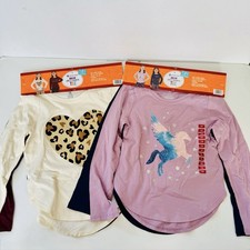 Member's Mark Girl's Favorite Super Soft  Comfort Tees Long Sleeve Size 7/8