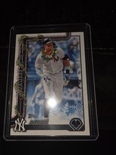 Aaron Judge 25 Topps Christmas Lights SP