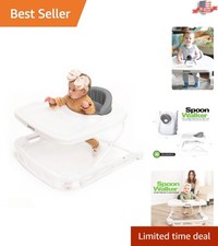 Durable Spoon Baby Walker Activity Center - 30 lb Capacity, Machine Washable