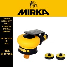 Mirka Ros 150nv 32mm Non-vacuum Random Orbit Sander 5mm Orbit 8000 Rpm New Mirka Ros 150nv 32mm Non-vacuum Random Orbit Sander 5mm Orbit 8000 Rpm New