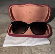 Gucci Oversized Square Black Tinted Sunglasses