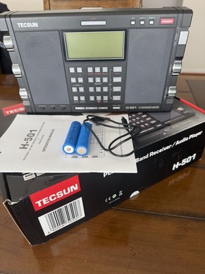 Tecsun H-501 AM FM Shortwave Single Side Band with DSP Triple Conversion