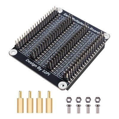 GeeekPi GPIO Extension Board for Raspberry Pi, Expansion 1 to 4... 