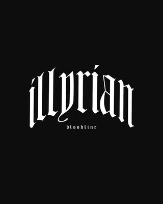 Autosticker - Illyrian Bloodline Albanien Kosovo Shqipe Autozubehör (Weiß)