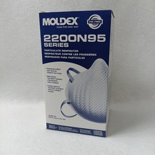 Moldex 2200 N95 Particulate Respirator M/L 20-Pack New Unsealed Box Exp 10/2029