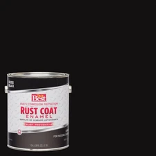 Do it Best Rust Coat Oil-Based Gloss Enamel, Black, 1 Gal. 203269D SIM Supply,