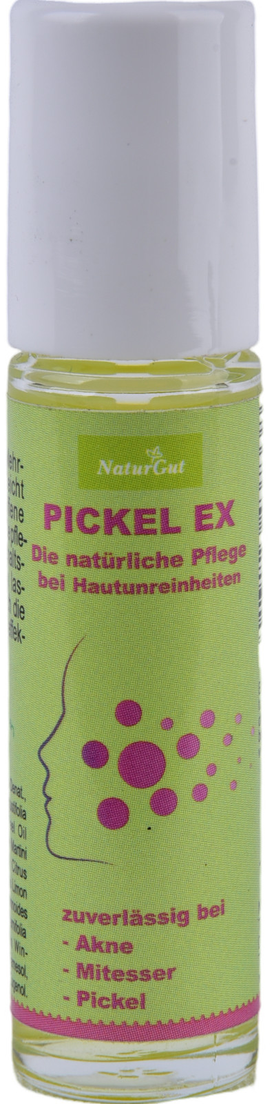 Pickel Ex Roll On Sanddornöl Pflege Behandlung Mitessern Akne Hautunreinheiten