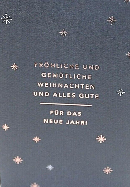 Hallmark GemüTliche Weihnachten Weihnachtskarte Karte GrußKarte GlüCkwunschkarte-image