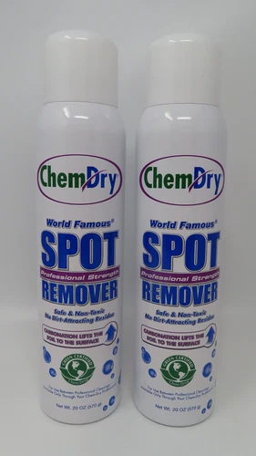 Lot of 2 Chem Dry Professional Strength Spot Remover Concentrated Cleaner 20 Oz