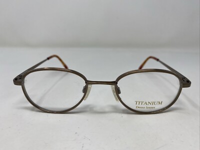 TITMUS Titanium T4 ANB 47-30-135 Antique Brown Full Rim Eyeglasses Frame &E44