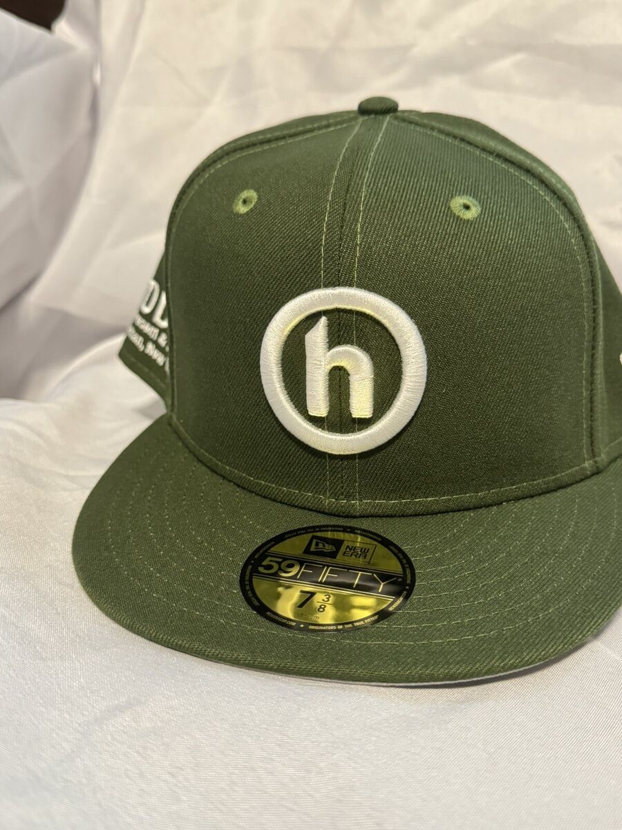 Hidden NY New Era H Logo Fitted Hat 7 3/8 Olive New | eBay Hidden NY New Era H Logo Fitted Hat 7 3/8 Olive New | eBay