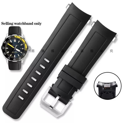 Correa de reloj de goma para reloj IWC Aquatimer Ocean IW356802 IW376705 correas de 22 mm - Imagen 26 de 28
