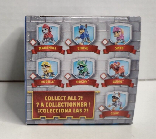 PAW Patrulla Canina Caballeros de Rescate Caja Sorpresa Mini Figura con Torre de Castillo NUEVO - Imagen 5 de 6