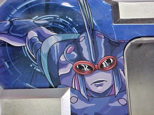 Contenedor vacío de metal Bakugan Gundalian Sundalian Invaders solo abolladuras menores usado - Imagen 3 de 11