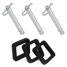 Ts35010 Stainless Steel Trailer Hitch Pins And Clips For B&w 2" & 2.5" Receiver 